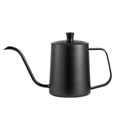 Hand Drip Coffee Pot Stainless Steel Fine Spout Hanging Ear Filter Cup Kettle - Black - Mekamart Australia