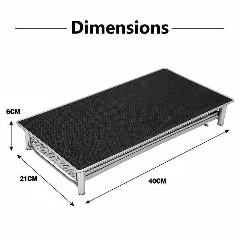 Coffee Capsule Drawer Holder for 40 Nespresso Pods with Non-Slip Top Rack - Mekamart Australia