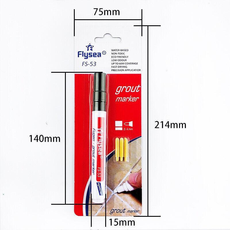 Tile Styling Pen Bathroom Floor Waterproof And Mildew Grout Marker Repair Pens - Beige