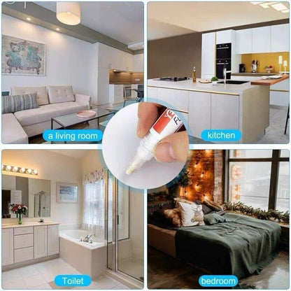 Tile Styling Pen Bathroom Floor Waterproof And Mildew Grout Marker Repair Pens - Grey
