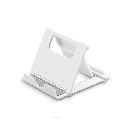 Universal Foldable Tablet and Phone Stand Adjustable Portable Desk Holder - Pink