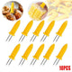 BBQ Corn Holders Set of 10 Reusable Stainless Steel Skewers for Kitchen and Grill - Mekamart Australia