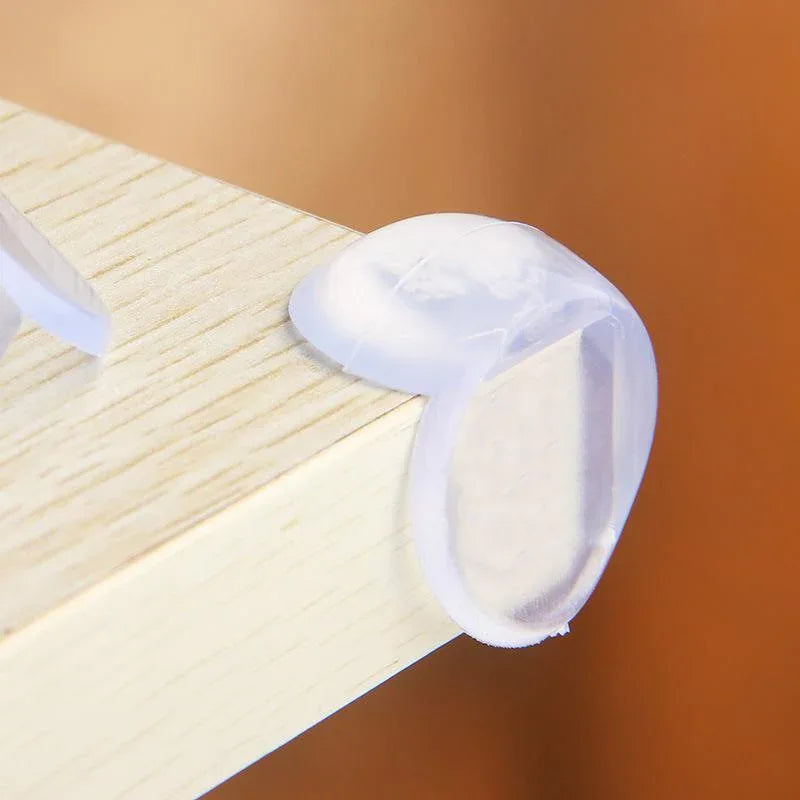 Transparent PVC Table Corner Guards Anti-Collision Protective Covers for Furniture - 1 PC - Mekamart Australia