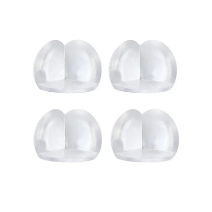Transparent PVC Table Corner Guards Anti-Collision Protective Covers for Furniture - 4 PCS - Mekamart Australia