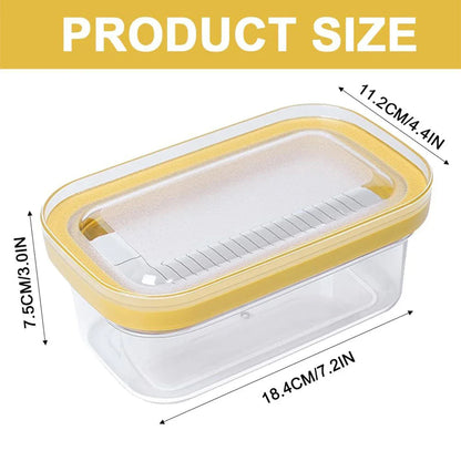 With Lid Butter Cutting Box Slicers Case Cheese Slicers Butter Dish Box - Mekamart Australia