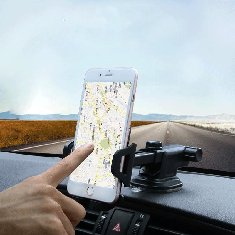 Universal 360� Windshield Mount Car Smart Phone Holder Cradle Long Neck Au