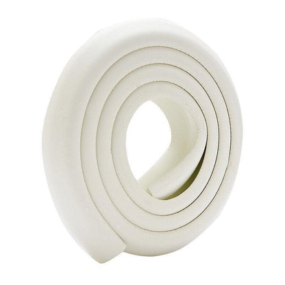 Foam Edge Guard Strip for Desks and Tables with Corner Protector Bumper Tape - Black - Mekamart Australia