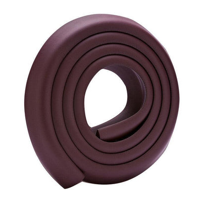 Foam Edge Guard Strip for Desks and Tables with Corner Protector Bumper Tape - Black - Mekamart Australia