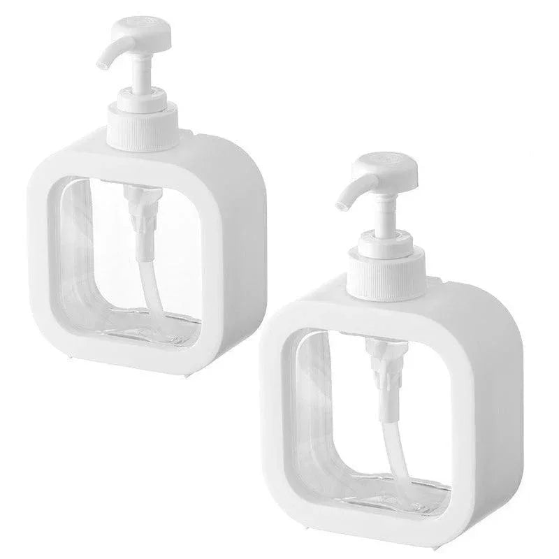 Plastic Pump Bottles For Bathroom Soap Shampoo Cream Lotion Dispenser Bottling - 300ML - Mekamart Australia