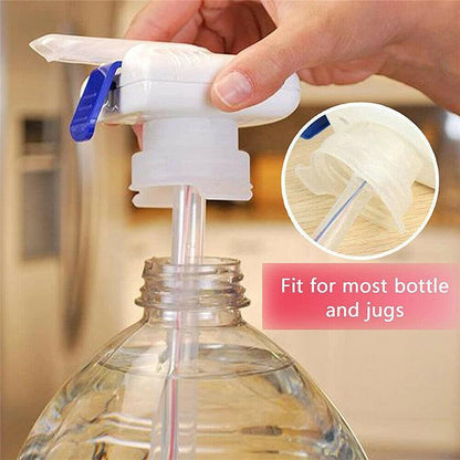Magic Tap Automatic Electric Water Drink Milk Dispenser Beverage Spill Proof White - 1PC - Mekamart Australia