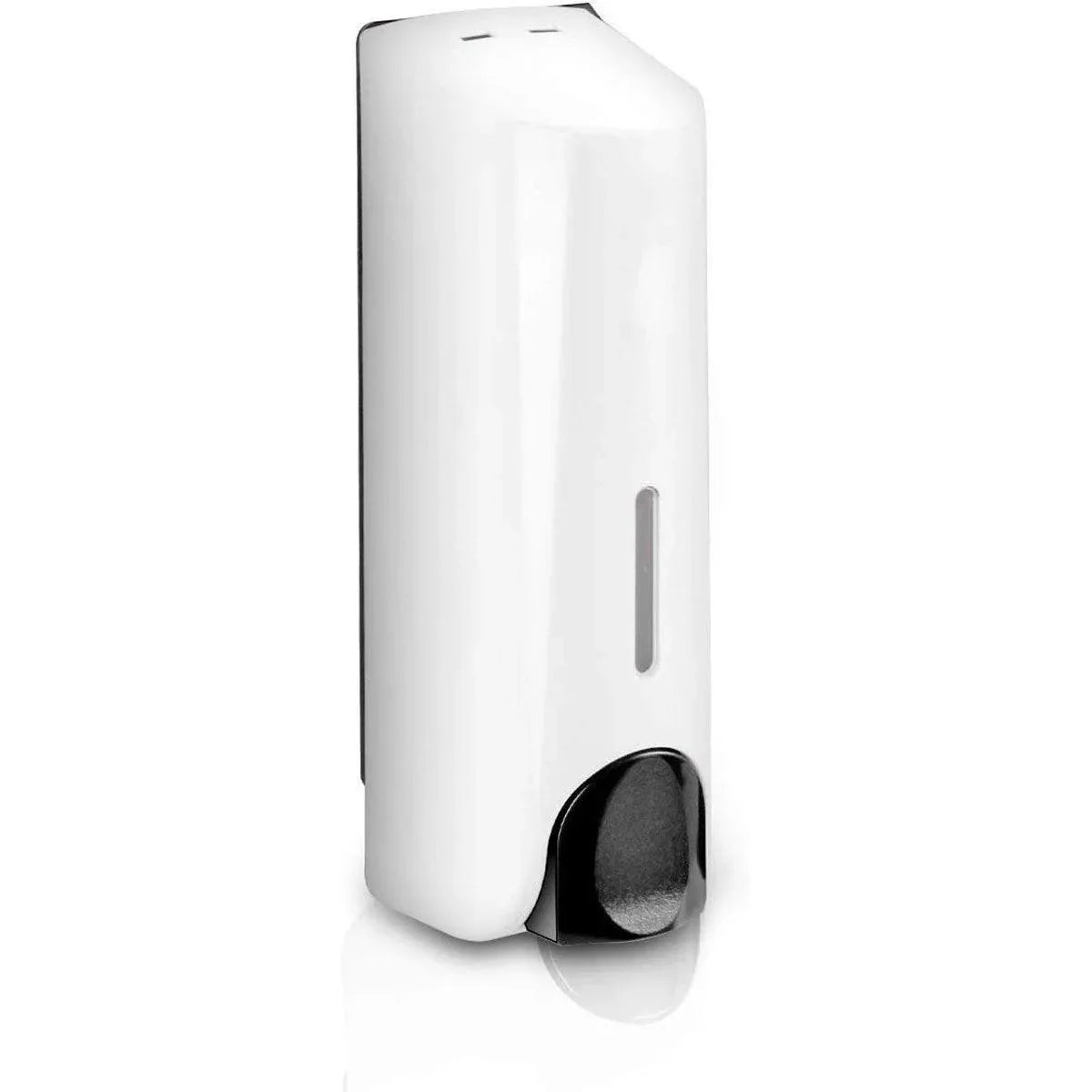 Hotel Wall Mounted Soap Dispenser Bathroom Shampoo Shower Gel Hand Soap Box - White-Double - Mekamart Australia
