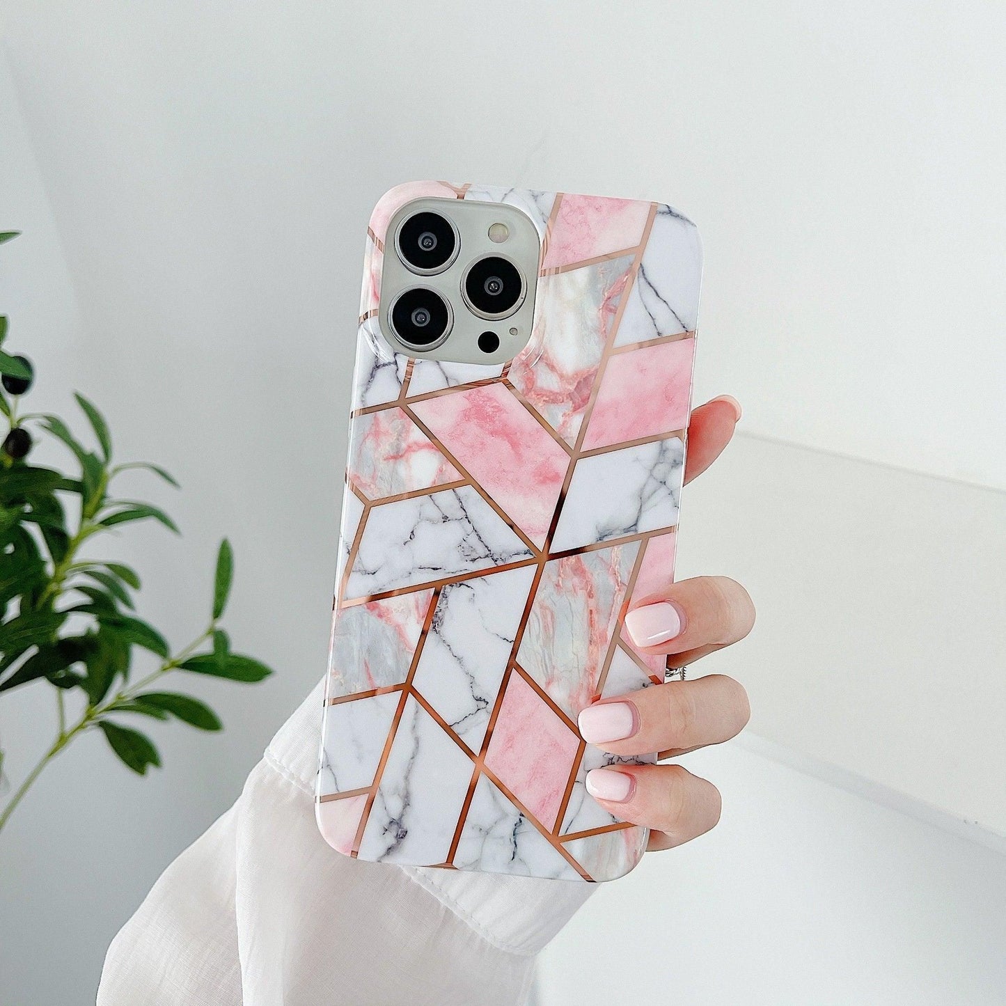 Case For Iphone 13 12 11 Pro Max Xr Xs 8 Marble Phone Shockproof Cover Silicone