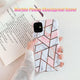 Case For Iphone 13 12 11 Pro Max Xr Xs 8 Marble Phone Shockproof Cover Silicone
