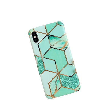Case For Iphone 13 12 11 Pro Max Xr Xs 8 Marble Phone Shockproof Cover Silicone