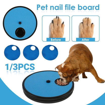 Rotating Pet Slow Feeder Toy Nail Sharpening Scraper for Cats and Dogs Supplies - Toy*1