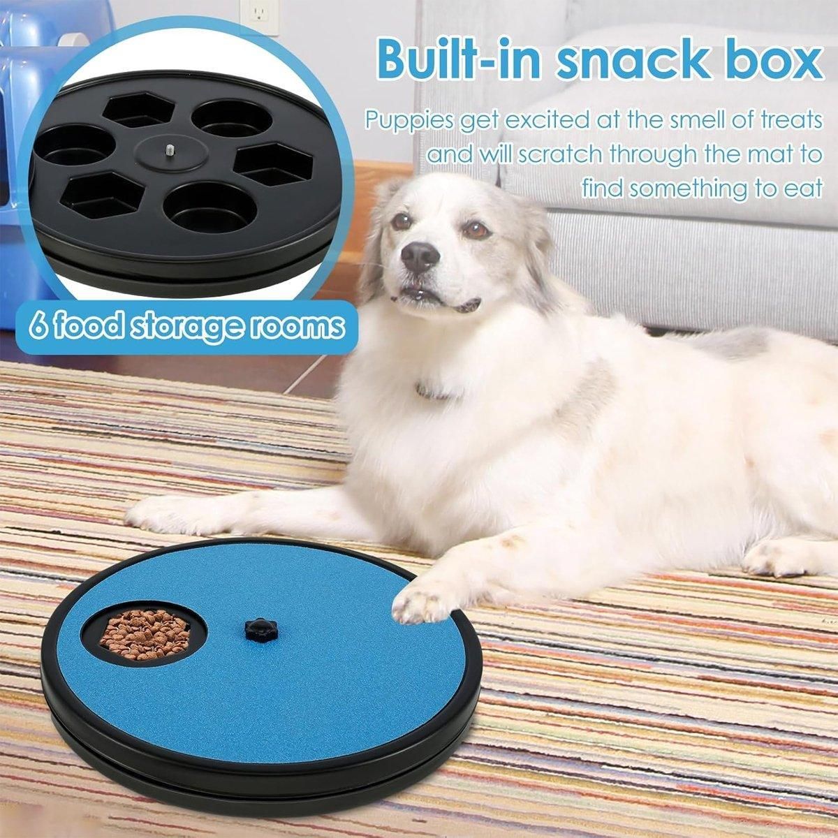 Rotating Pet Slow Feeder Toy Nail Sharpening Scraper for Cats and Dogs Supplies - Toy*1