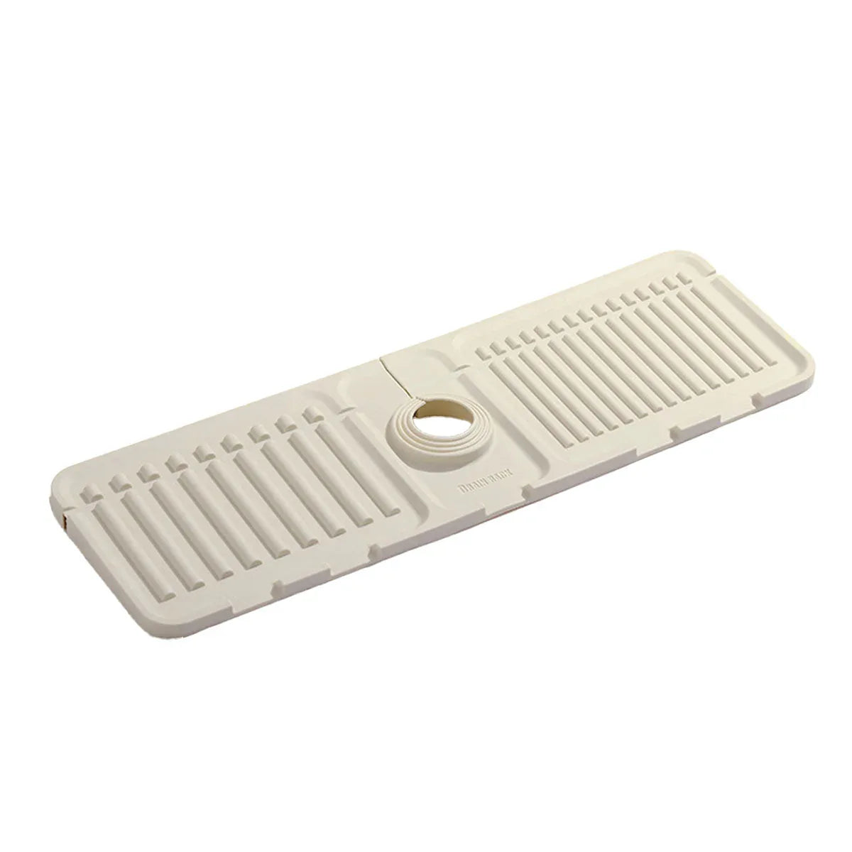 Faucet Draining Pad Narrow Sink Splash Guard Mat for Washbasin Water Catcher - Green - Mekamart Australia
