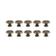 10/20/40Pcs Antique Brass Drawer Knobs Vintage Cabinet Handles Cupboard Pulls - 10PCS