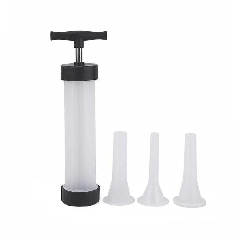 Sausage Machine Meat Filler Stuffer Salami Maker Funnel Hand Operated - Mekamart Australia