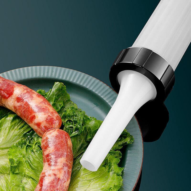 Sausage Machine Meat Filler Stuffer Salami Maker Funnel Hand Operated - Mekamart Australia