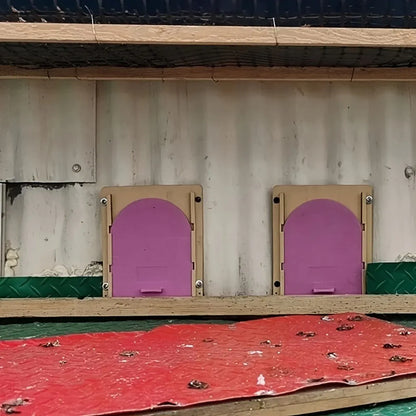 Pigeon Entry Door Cage Accessory Jump Bar Racing Pigeon Loft Entrance Tool