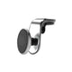 Universal Car Phone Holder Mini 360 Degree Rotating Air Vent Mount Clip Stand - Silver