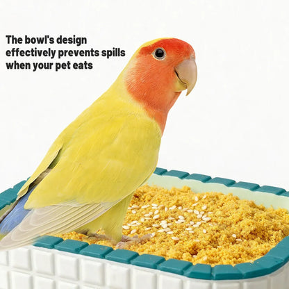 Small Pet Water Food Bowl Non Slip Durable for Birds Small Animals