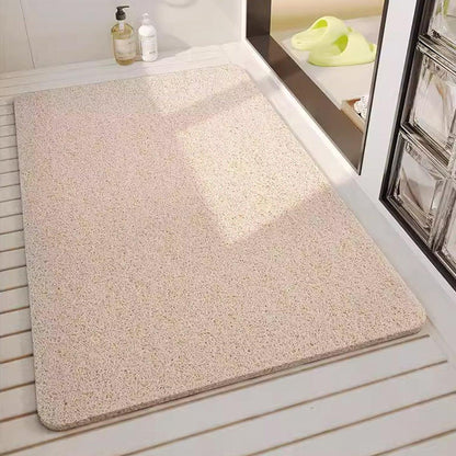Waterproof Non-Slip Bathroom Shower Mat Anti-Slip Rug Toilet Floor Mat Washable - Cream-40*60cm - Mekamart Australia