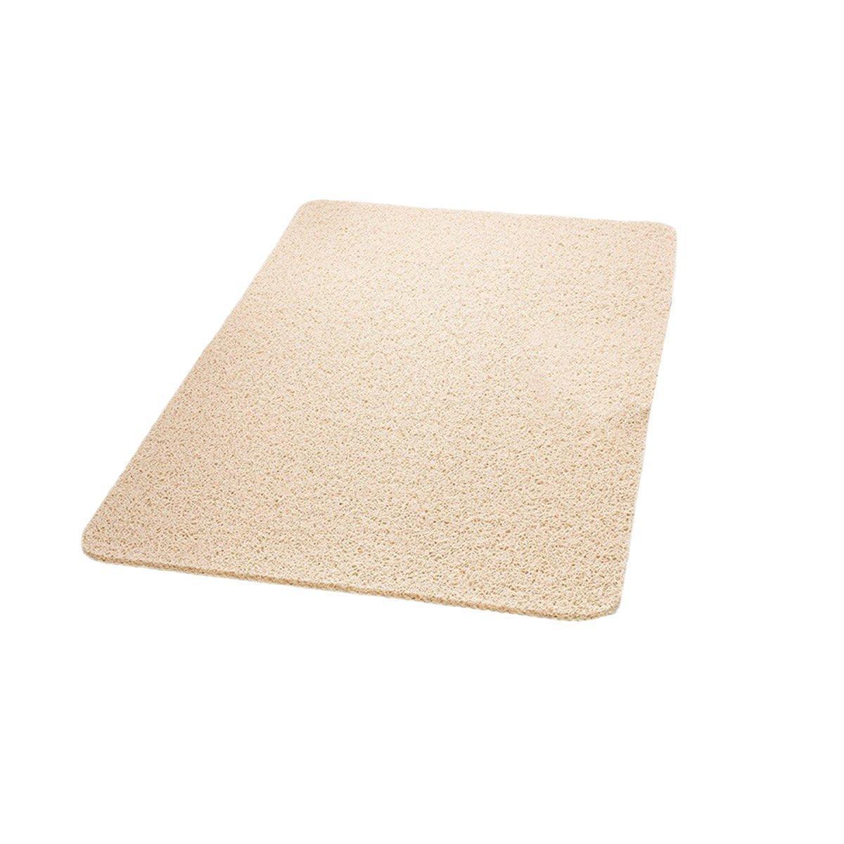 Waterproof Non-Slip Bathroom Shower Mat Anti-Slip Rug Toilet Floor Mat Washable - Cream-40*60cm - Mekamart Australia