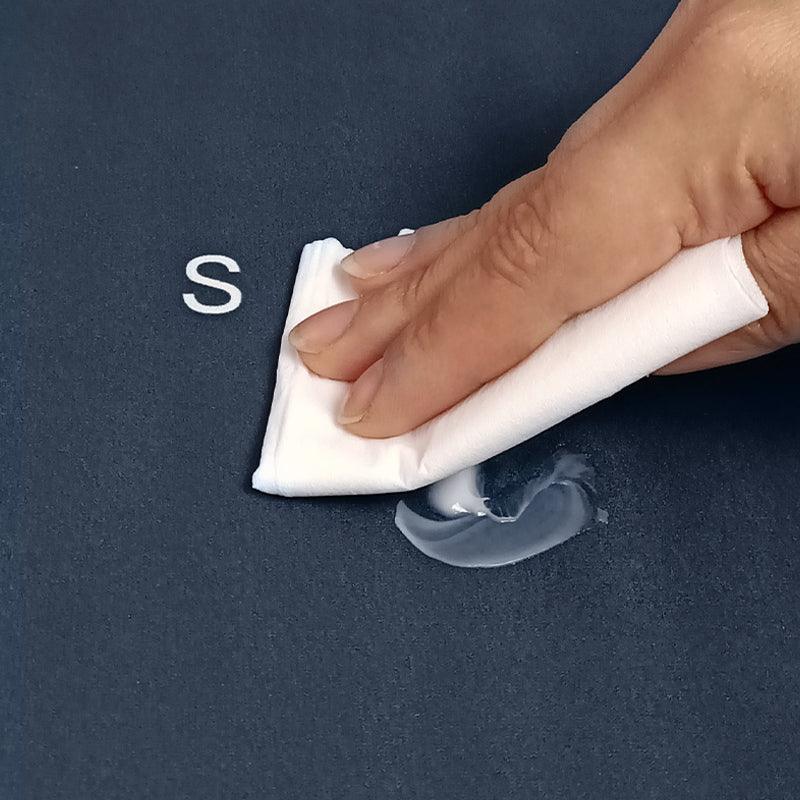 50x80CM Super Absorbent Floor Mat Soft Quick-Drying Non-Slip Diatom Mud Bath - Blue-Oval - Mekamart Australia