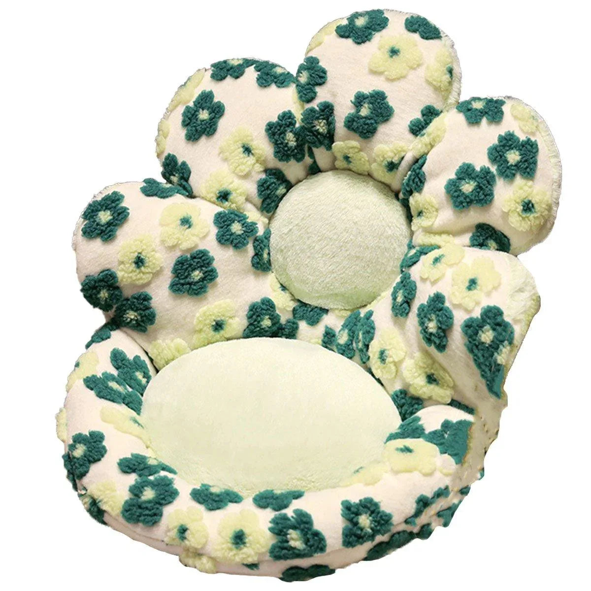 Cute Soft Seat Cushion Flower Shaped Lazy Sofa Pad for Office Chairs and Home Use - Red - Mekamart Australia