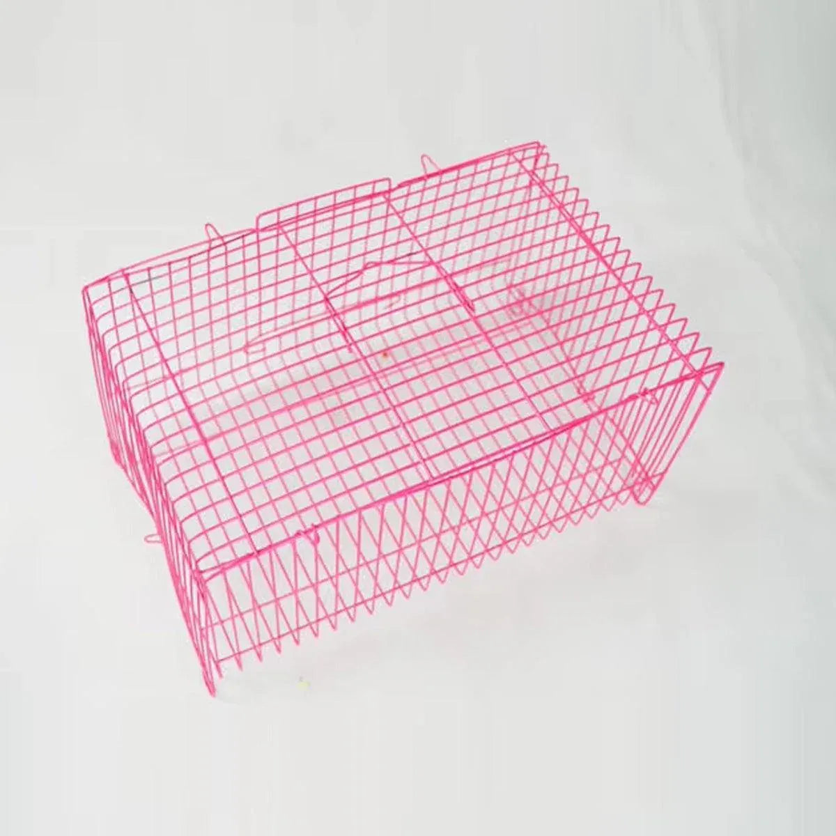 Small Bird Transport Collapsible Cage Travel Pet Carrier Portable Folding Cage - L