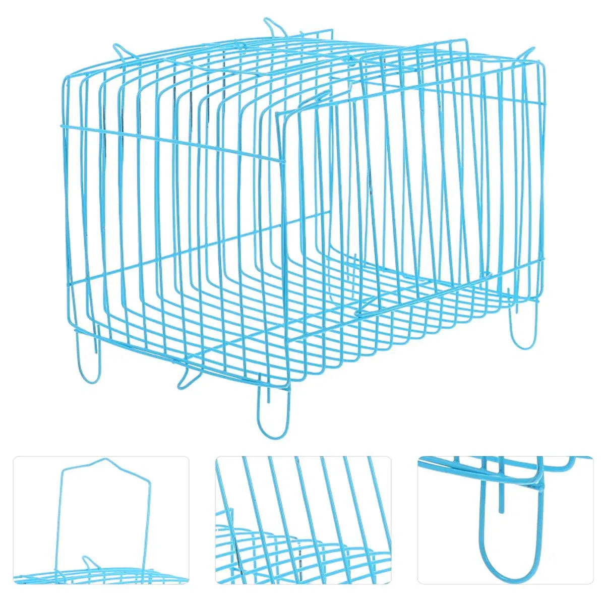 Small Bird Transport Collapsible Cage Travel Pet Carrier Portable Folding Cage - L