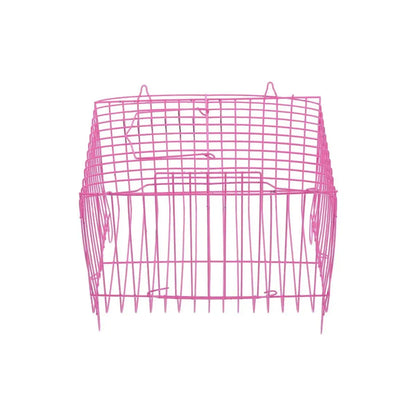 Small Bird Transport Collapsible Cage Travel Pet Carrier Portable Folding Cage - L