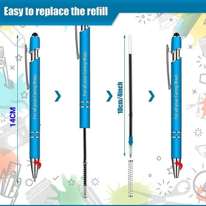 Funny Pens Swear Word Pen Set Black Ink Writing Pen Funny Office Diary Gift - Set C