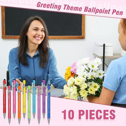 Funny Pens Swear Word Pen Set Black Ink Writing Pen Funny Office Diary Gift - Set C