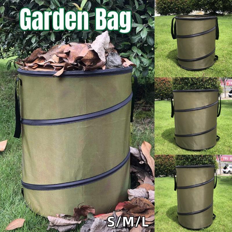 Collapsible Leaf Bin Outdoor Waste Bin for Garden Yard Cleanup and Storage - S - Mekamart Australia