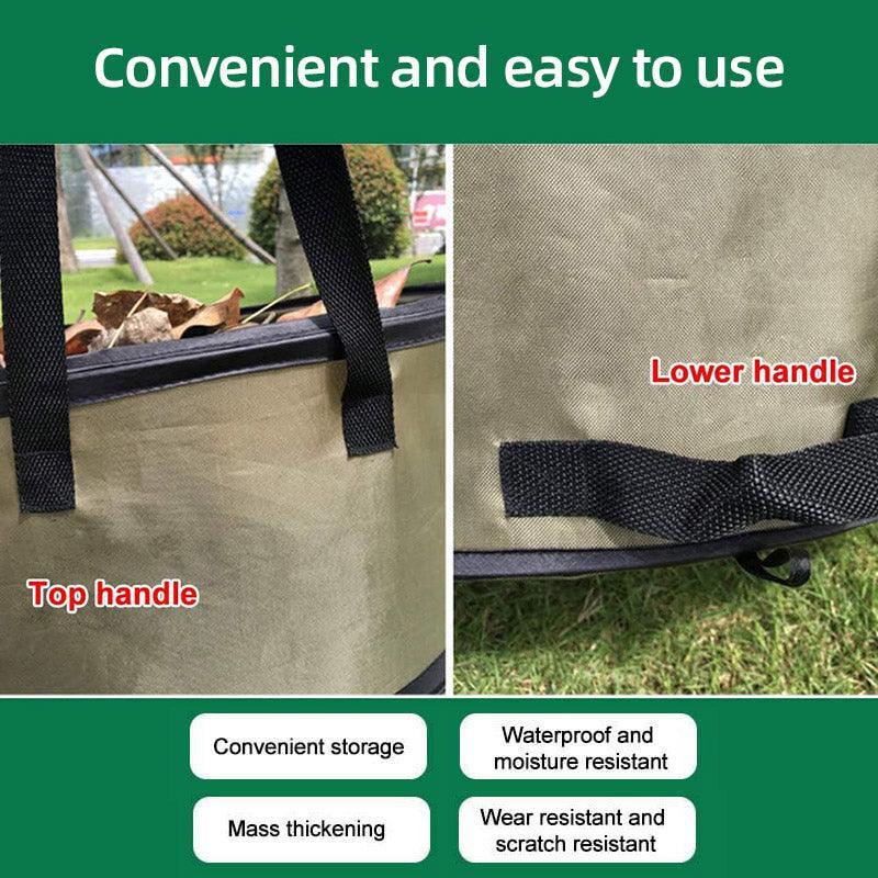 Collapsible Leaf Bin Outdoor Waste Bin for Garden Yard Cleanup and Storage - S - Mekamart Australia