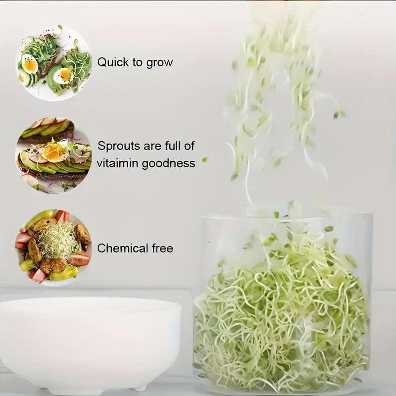 Bean Sprout Growing Machine Automatic Sprouting Pot Plant Germination Tool - Mekamart Australia