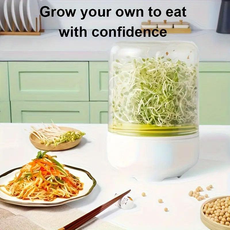 Bean Sprout Growing Machine Automatic Sprouting Pot Plant Germination Tool - Mekamart Australia