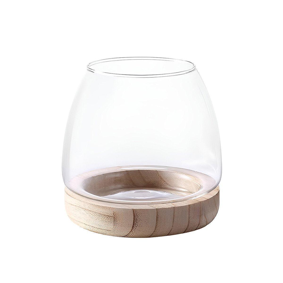 Japanese Style Small Glass Vases Fish Tank for Elegant Home Decor - S - Mekamart Australia