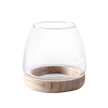 Japanese Style Small Glass Vases Fish Tank for Elegant Home Decor - S - Mekamart Australia
