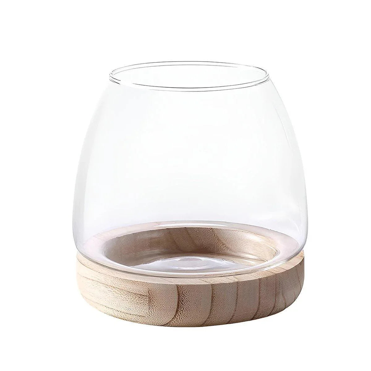 Japanese Style Small Glass Vases Fish Tank for Elegant Home Decor - S - Mekamart Australia