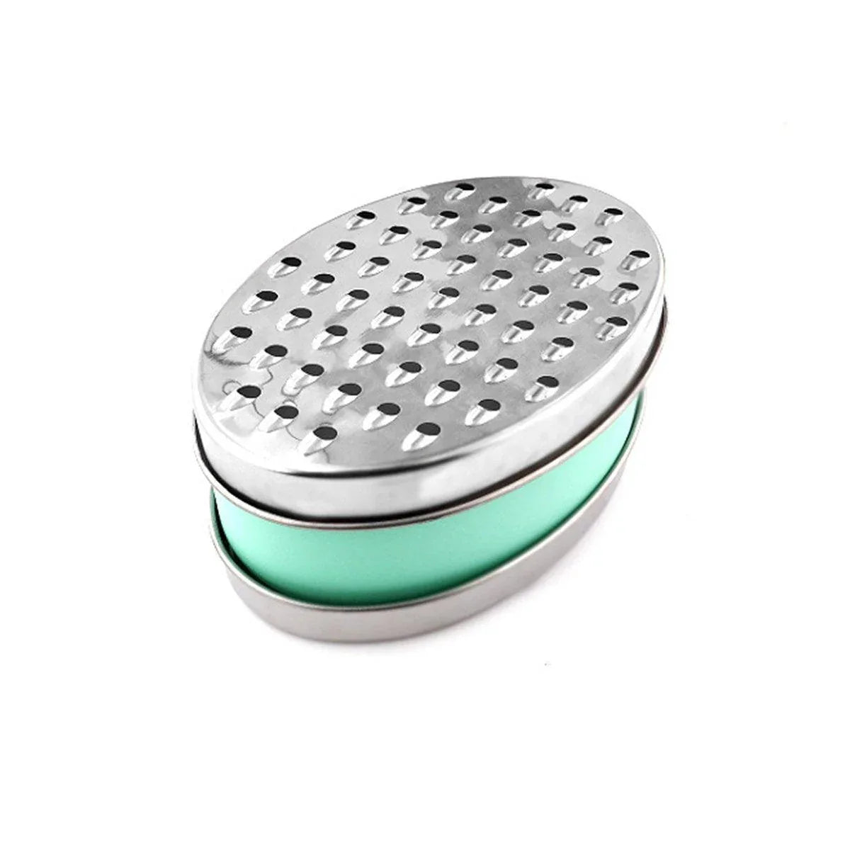 Stainless Steel Kitchen Cheese Grater with Container Storing Fruits Cheese Box - Red - Mekamart Australia