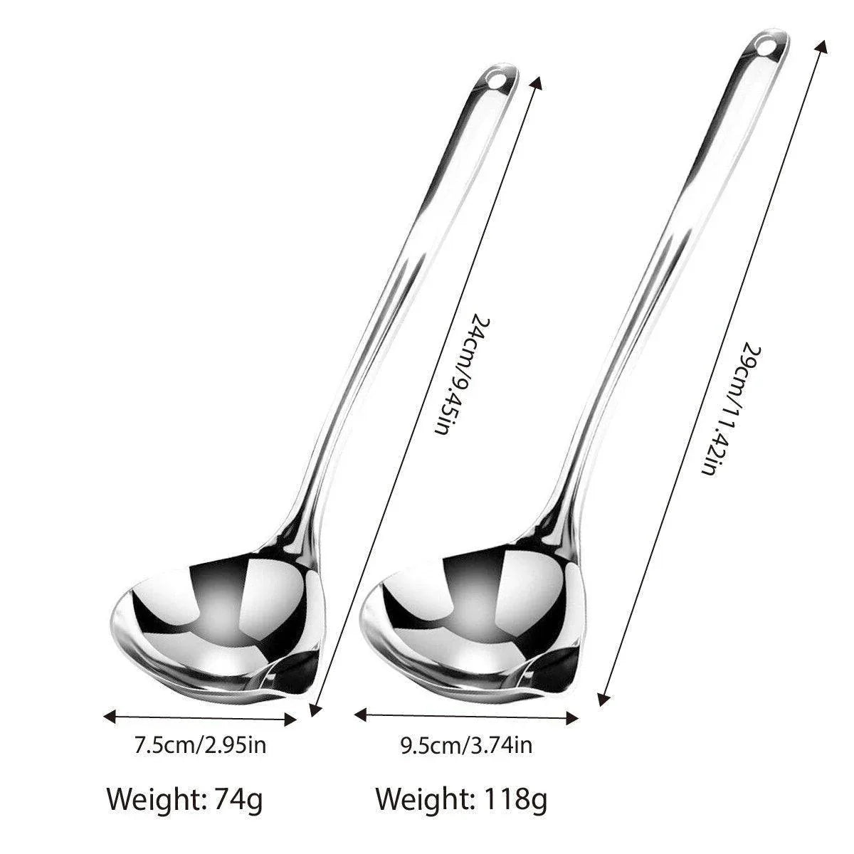 Oil Separator Spoon Kitchen Multifunctional Filter Household Hot Pot Soup Spoon - S - Mekamart Australia