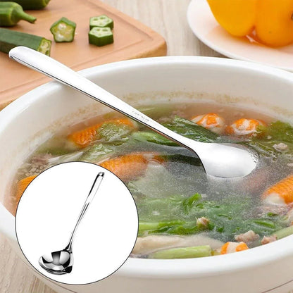 Oil Separator Spoon Kitchen Multifunctional Filter Household Hot Pot Soup Spoon - S - Mekamart Australia