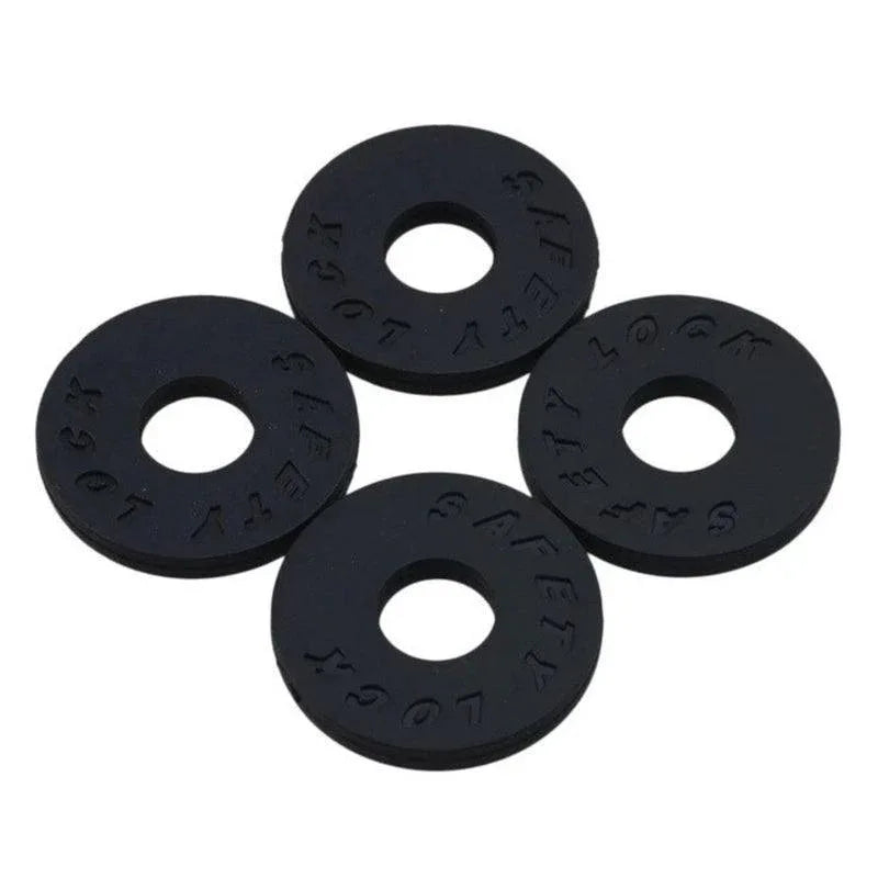 10X Black Guitar Strap Locks Anti-Slip for Acoustic Electric & Bass Guitars - Mekamart Australia