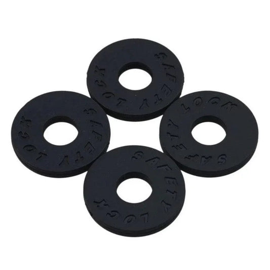 10X Black Guitar Strap Locks Anti-Slip for Acoustic Electric & Bass Guitars - Mekamart Australia
