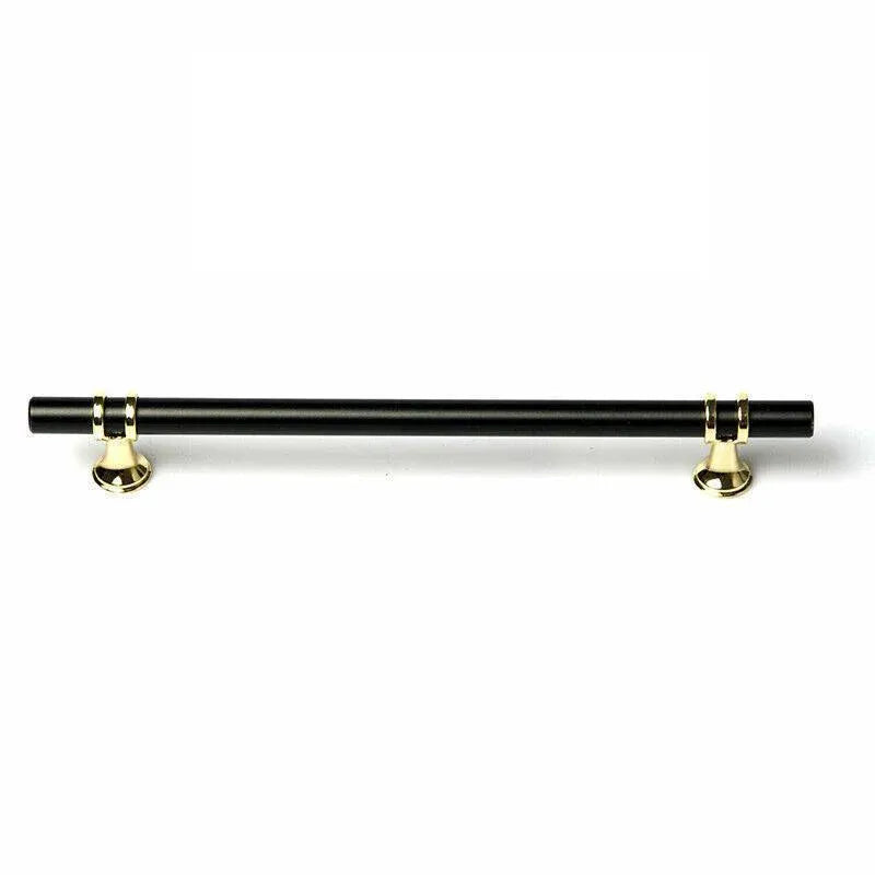 Black Gold Design Kitchen Cabinet Handles Drawer Bar Handle Pull 96 128 160 192 320MM - 160mm