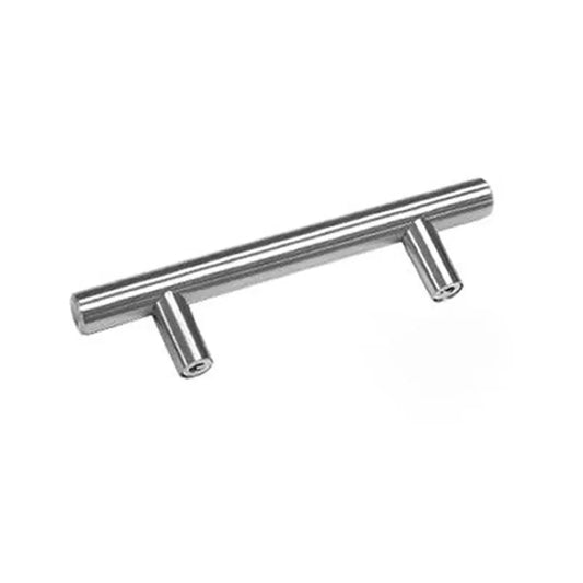5pcs Silver Kitchen Cabinet Door Handles Stainless Steel Door Drawer Pull T Bar - 250mm/160mm